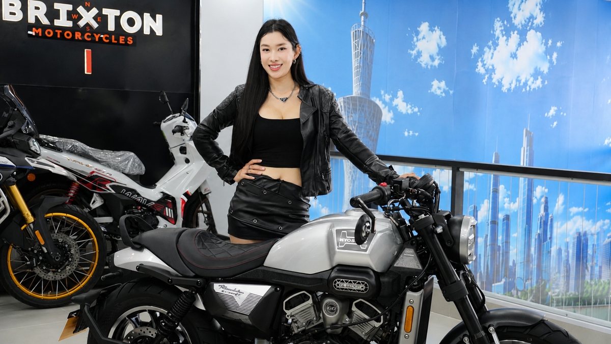 Hyosung GV350X tại Nghệ An - Cruiser 350cc Phong Cách Mỹ Cơ Bắp, Cá Tính