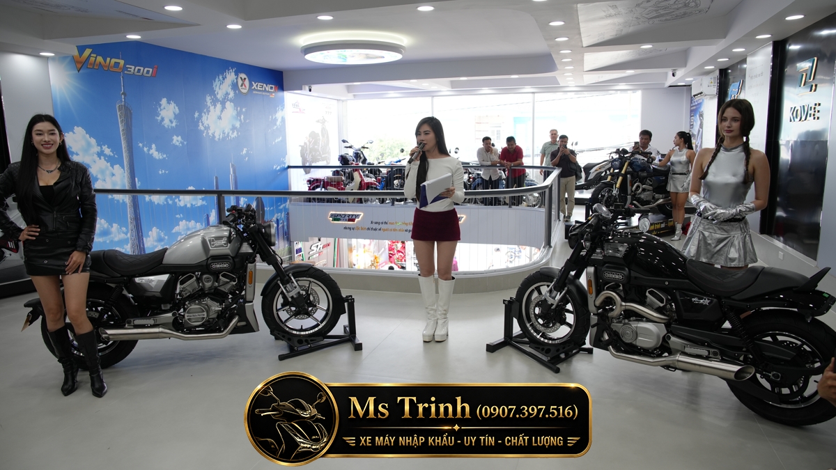 Hyosung GV350X tại Nghệ An - Cruiser 350cc Phong Cách Mỹ Cơ Bắp, Cá Tính
