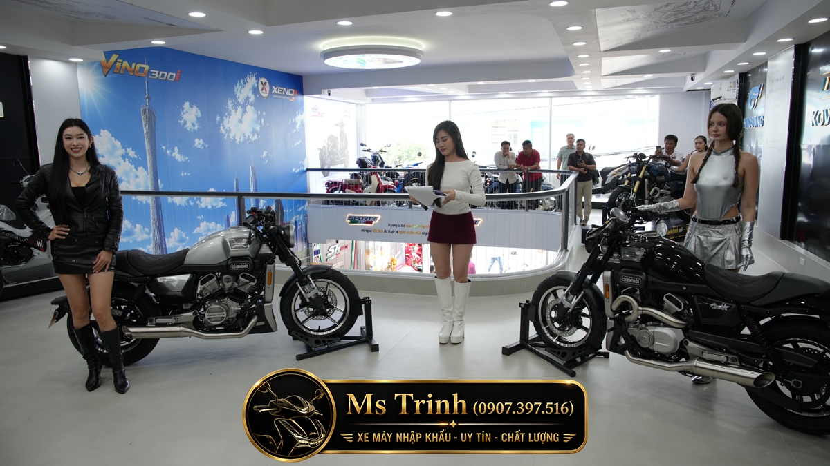 Hyosung GV350X tại Nghệ An - Cruiser 350cc Phong Cách Mỹ Cơ Bắp, Cá Tính