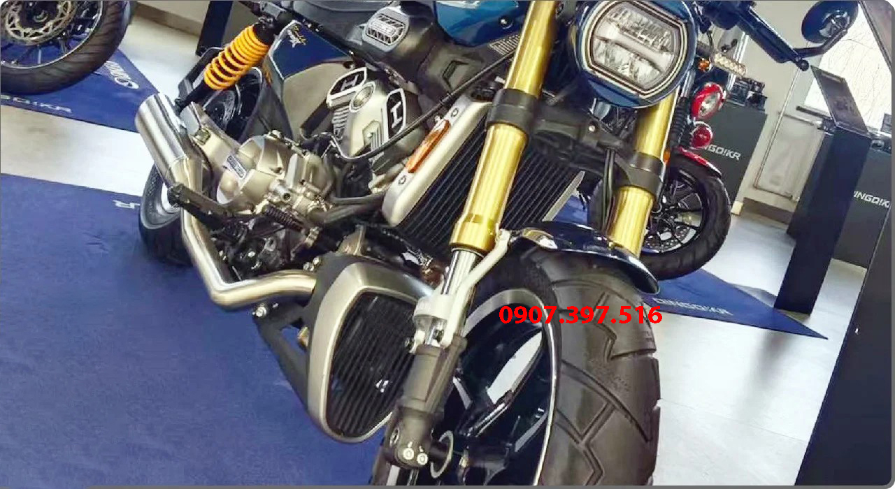 Hyosung GV350X tại Nghệ An - Cruiser 350cc Phong Cách Mỹ Cơ Bắp, Cá Tính