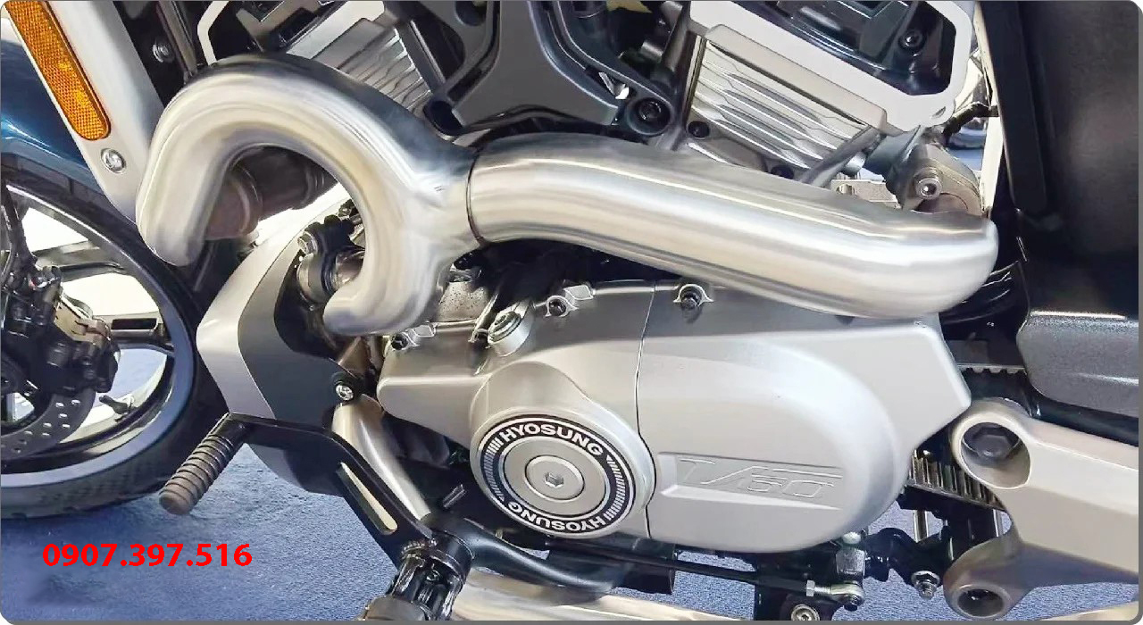 Hyosung GV350X tại Nghệ An - Cruiser 350cc Phong Cách Mỹ Cơ Bắp, Cá Tính