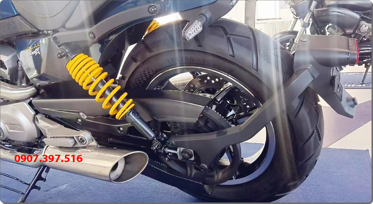 Hyosung GV350X tại Nghệ An - Cruiser 350cc Phong Cách Mỹ Cơ Bắp, Cá Tính