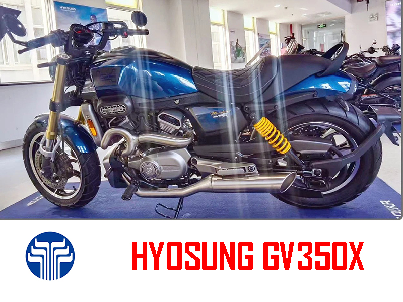 Hyosung GV350X tại Nghệ An - Cruiser 350cc Phong Cách Mỹ Cơ Bắp, Cá Tính