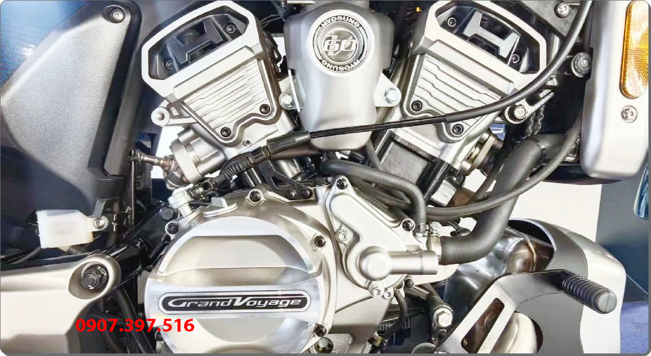 Hyosung GV350X tại Nghệ An - Cruiser 350cc Phong Cách Mỹ Cơ Bắp, Cá Tính