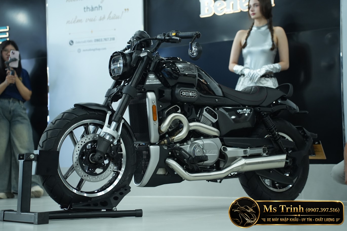Hyosung GV350X tại Nghệ An - Cruiser 350cc Phong Cách Mỹ Cơ Bắp, Cá Tính