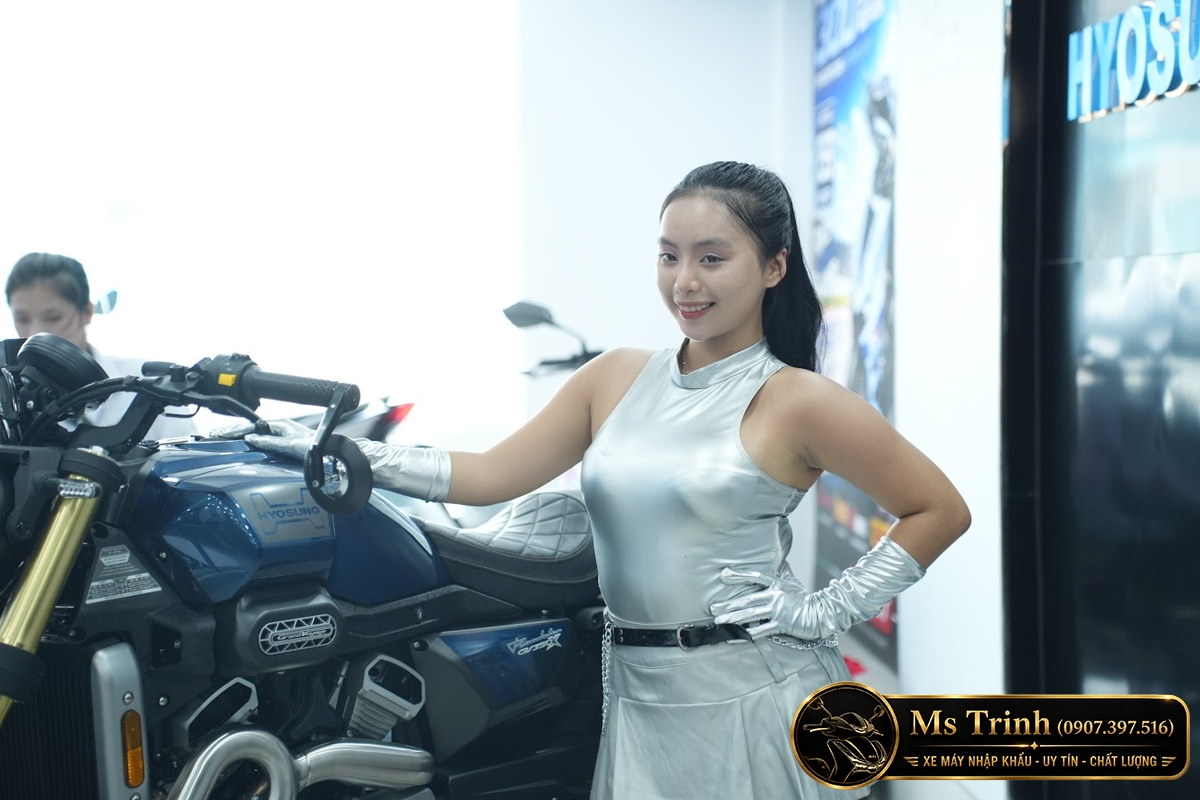 Hyosung GV350X tại Nghệ An - Cruiser 350cc Phong Cách Mỹ Cơ Bắp, Cá Tính