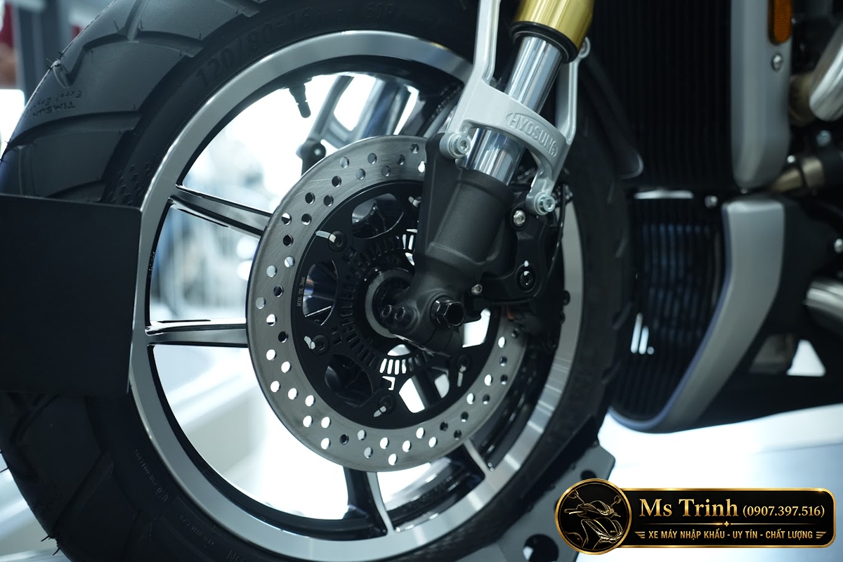 Hyosung GV350X tại Nghệ An - Cruiser 350cc Phong Cách Mỹ Cơ Bắp, Cá Tính
