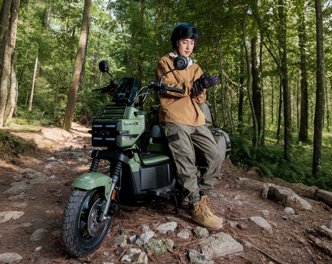 Honda SquareX125 - Xe tay ga vuông nhập chính ngạch, phân phối tại Nghệ An