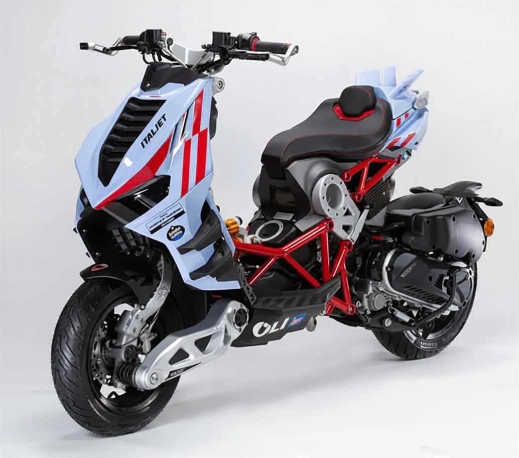 Italjet Dragster 300 Gresini Racing Tại Nghệ An - Chiếc Scooter Ý Khiến Dân Chơi Xe Phải Ngoái Nhìn
