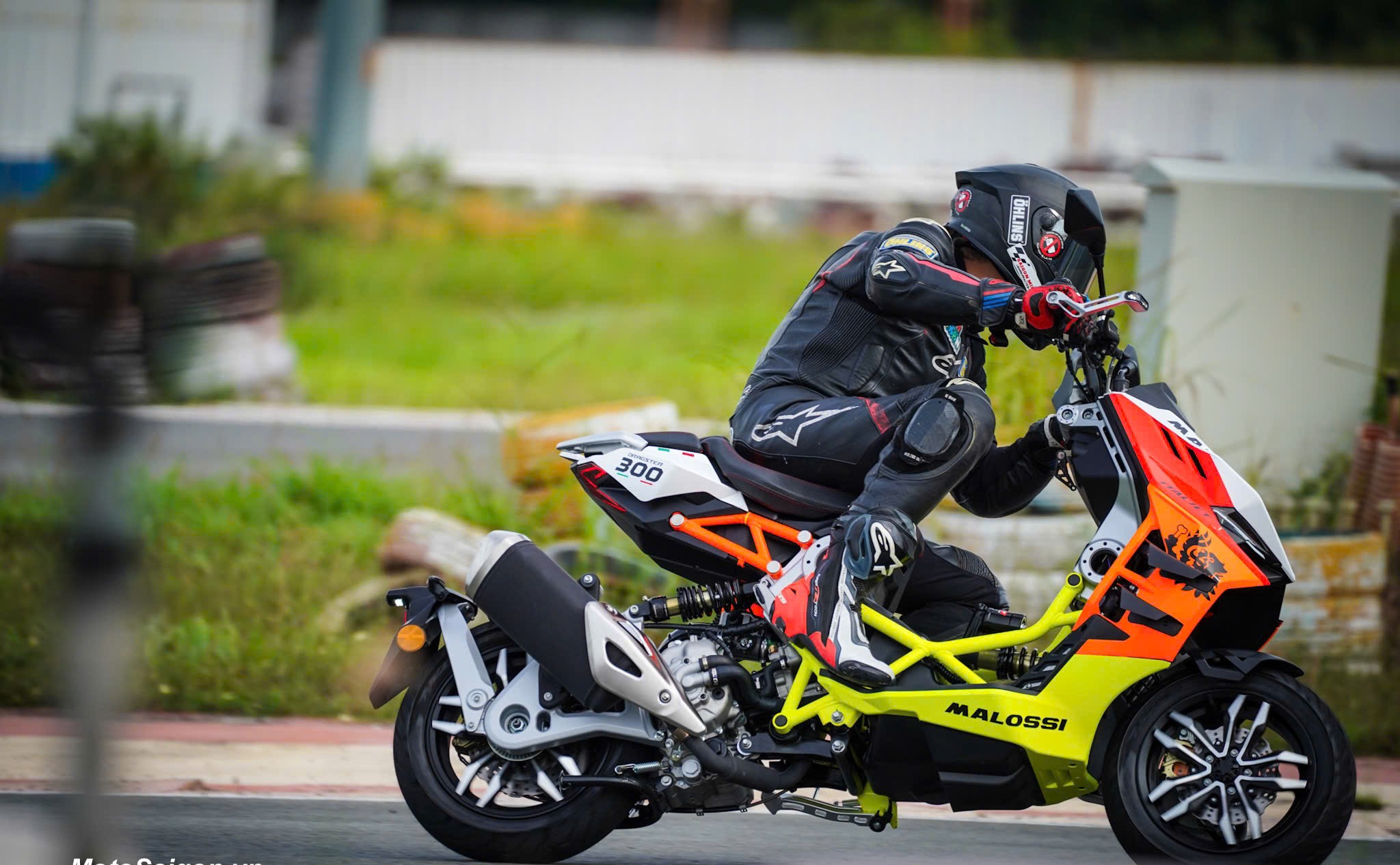 Italjet Dragster 300 Malossi, Xe Tay Ga Đua Nội Thành Thương Hiệu Italy tại Nghệ An