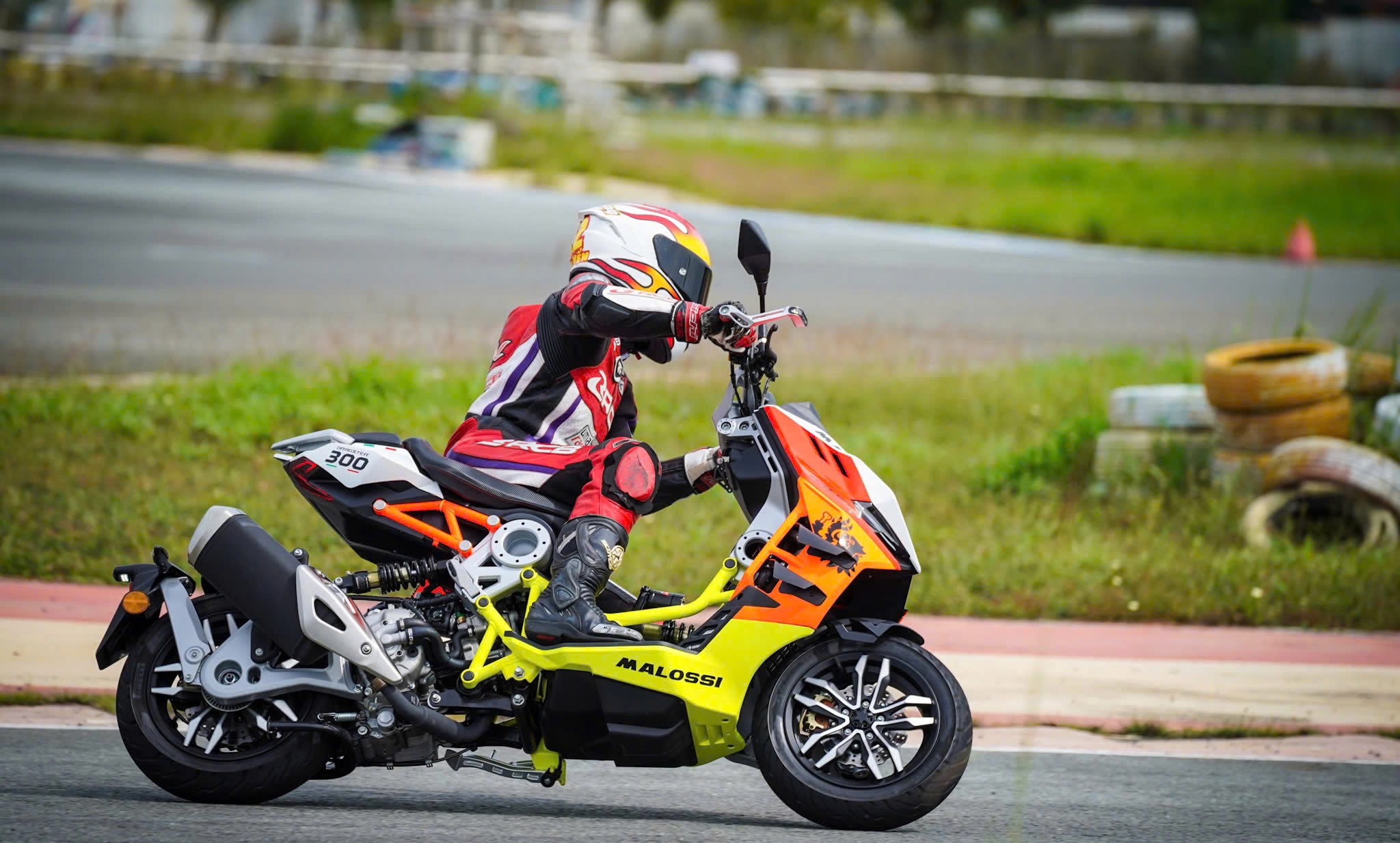 Italjet Dragster 300 Malossi, Xe Tay Ga Đua Nội Thành Thương Hiệu Italy tại Nghệ An