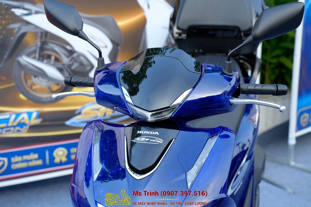 Honda SH150 Vetro Blue 2026 Limited Edition - Siêu phẩm SH Ý dàn áo xanh trong suốt cực hiếm tại Nghệ An