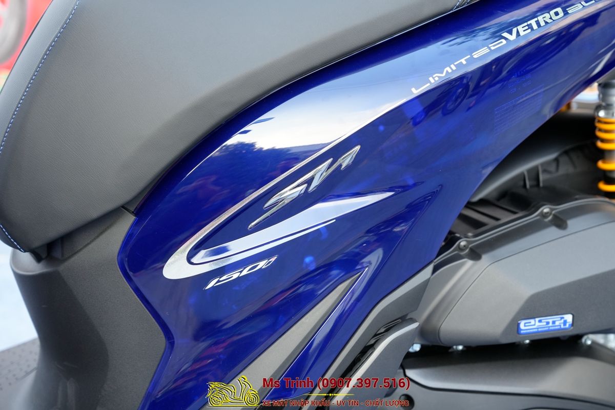 Honda SH150 Vetro Blue 2026 Limited Edition - Siêu phẩm SH Ý dàn áo xanh trong suốt cực hiếm tại Nghệ An