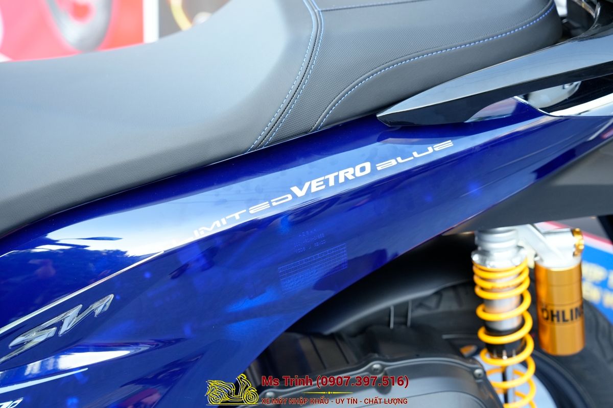 Honda SH150 Vetro Blue 2026 Limited Edition - Siêu phẩm SH Ý dàn áo xanh trong suốt cực hiếm tại Nghệ An