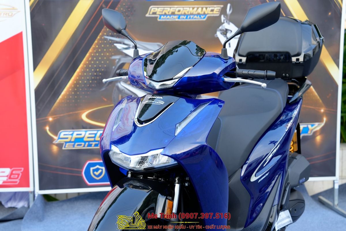 Honda SH150 Vetro Blue 2026 Limited Edition - Siêu phẩm SH Ý dàn áo xanh trong suốt cực hiếm tại Nghệ An