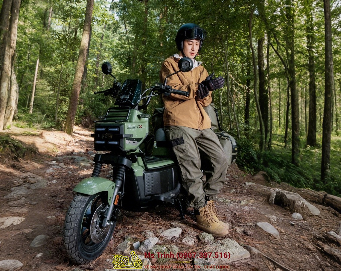 Honda Square X125 ABS - Mẫu xe 125cc thiết kế vuông độc đáo, trang bị ABS an toàn tại Nghệ An