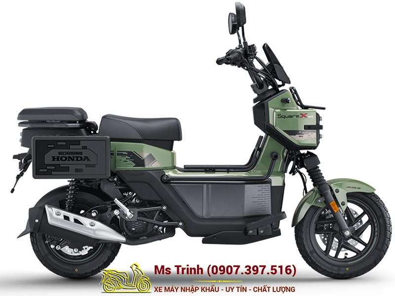 Honda Square X125 ABS - Mẫu xe 125cc thiết kế vuông độc đáo, trang bị ABS an toàn tại Nghệ An