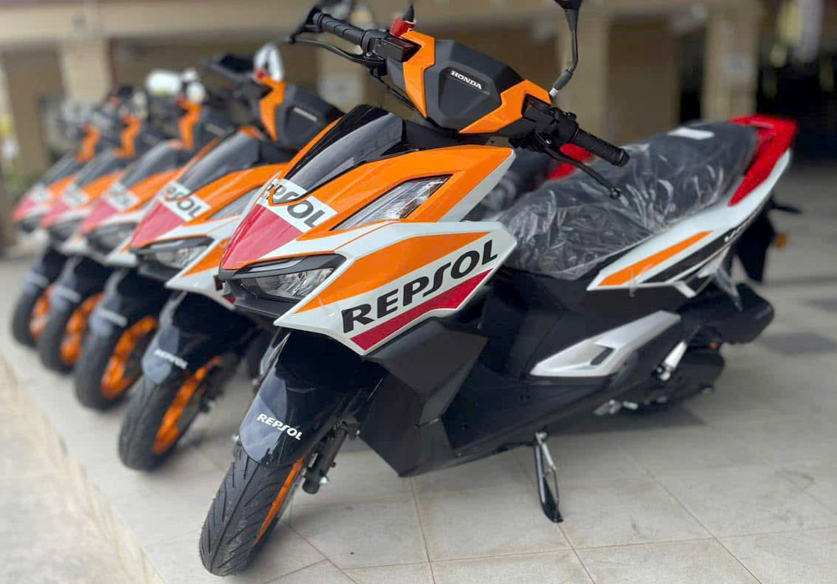 Honda Vario160 Repsol Edition, Giới hạn 2.000 xe, NK Malaysia tại Nghệ An
