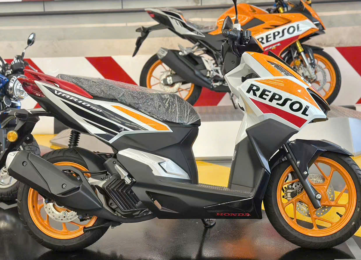 Honda Vario160 Repsol Edition, Giới hạn 2.000 xe, NK Malaysia tại Nghệ An