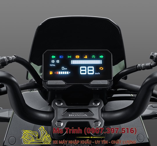 Honda Square X125 ABS - Mẫu xe 125cc thiết kế vuông độc đáo, trang bị ABS an toàn tại Nghệ An