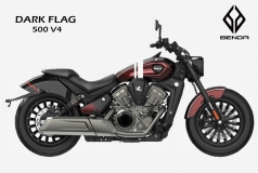Benda Drak Flag 500, Động Cơ V4, Phuộc Nâng Điện, TCS, ABS tại Nghệ An
